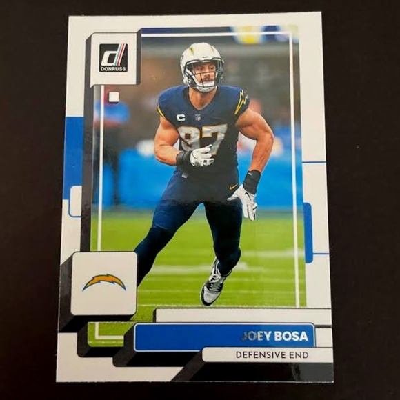 Joey Bosa: Los Angeles Chargers, Linebacker 2022 Panini Donruss Football #296 - Picture 1 of 2